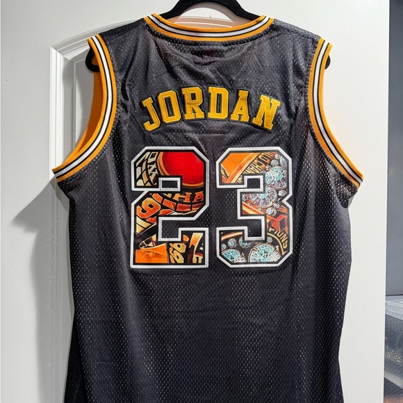 Jordan Black Jersey Size XL Hardwood Classic $110 retail